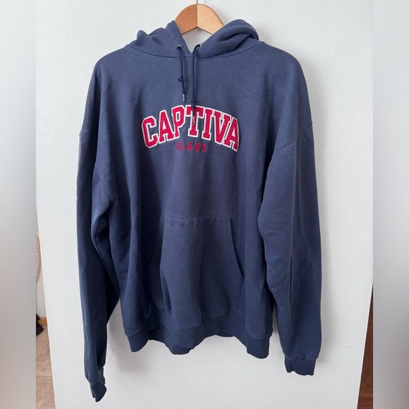 Champion Captiva Island navy blue sweatshirt Size XL - Picture 1 of 6